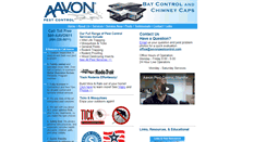 Desktop Screenshot of aavonpestcontrol.com